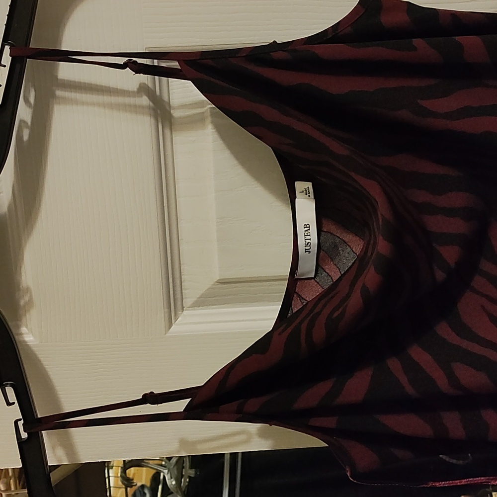 JustFab Maxi Slip Dress